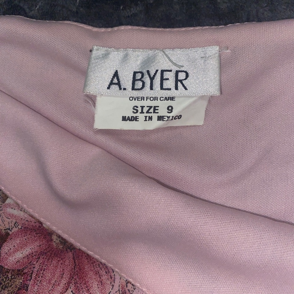Pink skirt with flowers A.Byer - Picture 2 of 2